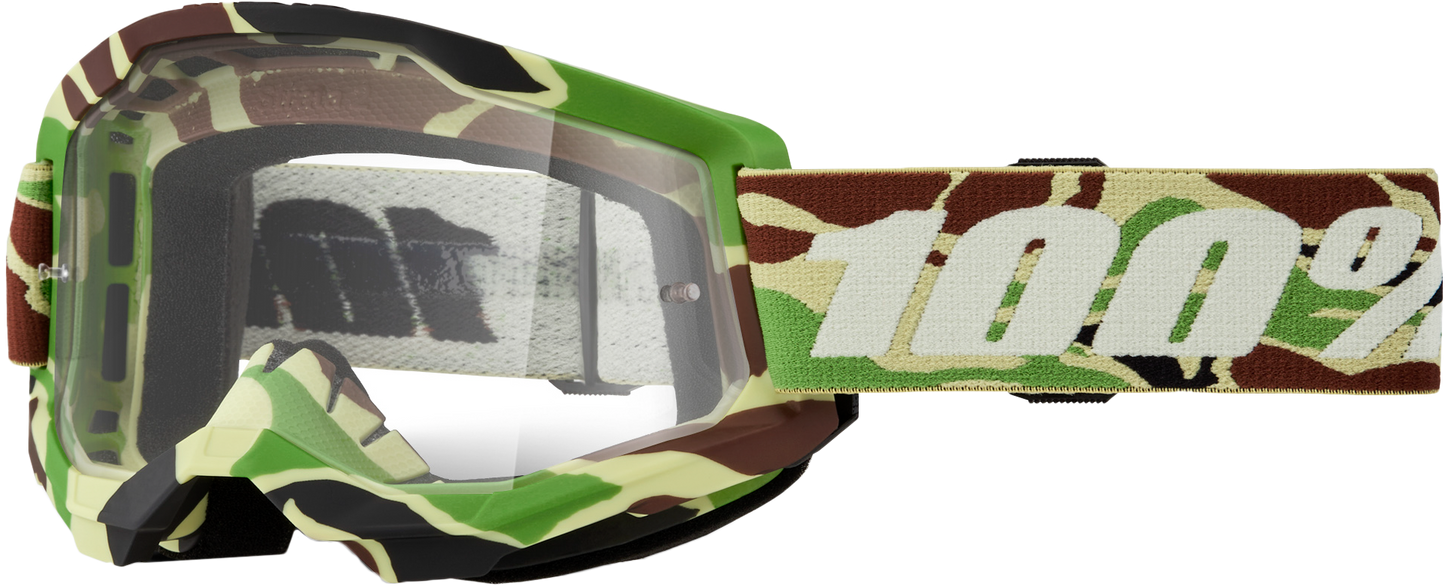 Strata 2 Goggle War Camo Clear Lens