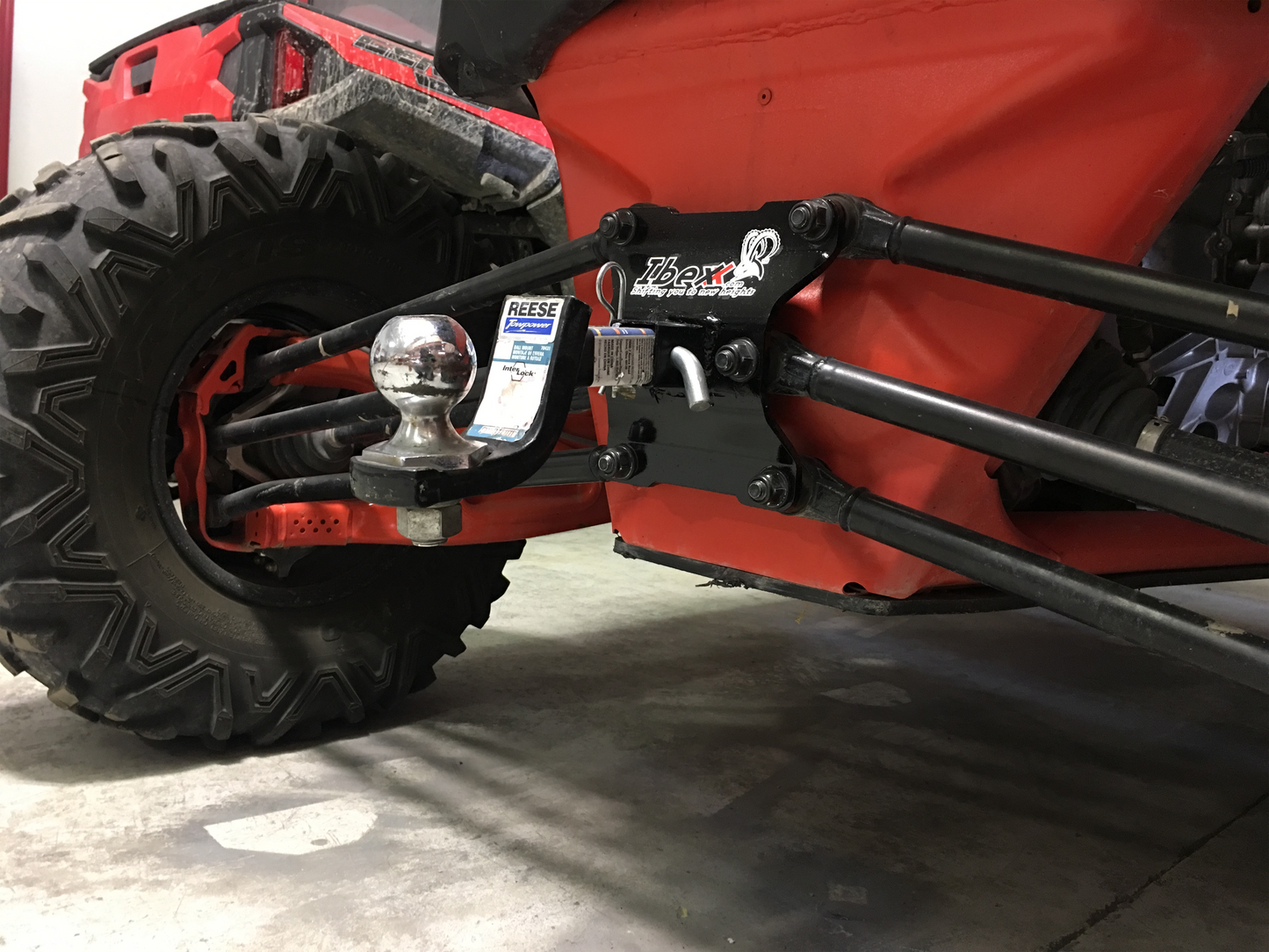 Rear Hitch Plate Can Am