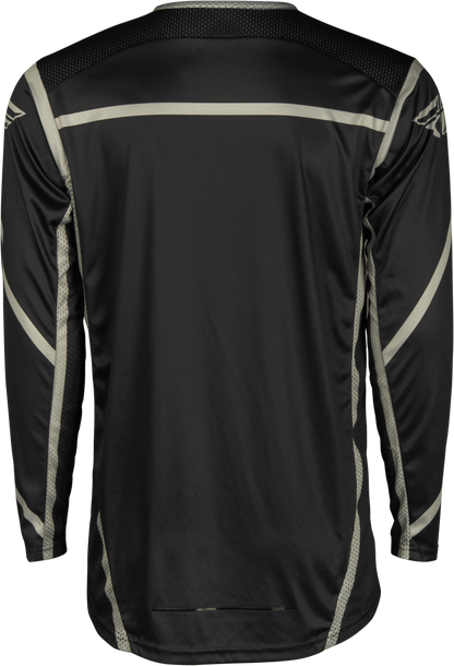 Lite Jersey Black/Grey Lg