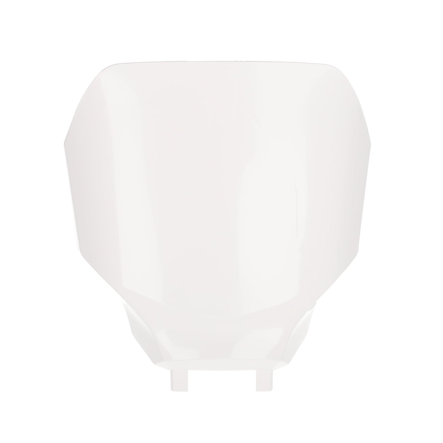 Front Number Plate Yam White