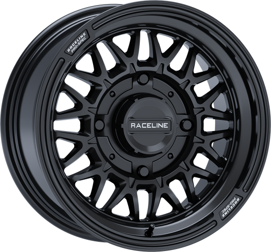 Raceline Omega 15x7 4/137 5+2 (+10mm) Gloss Black