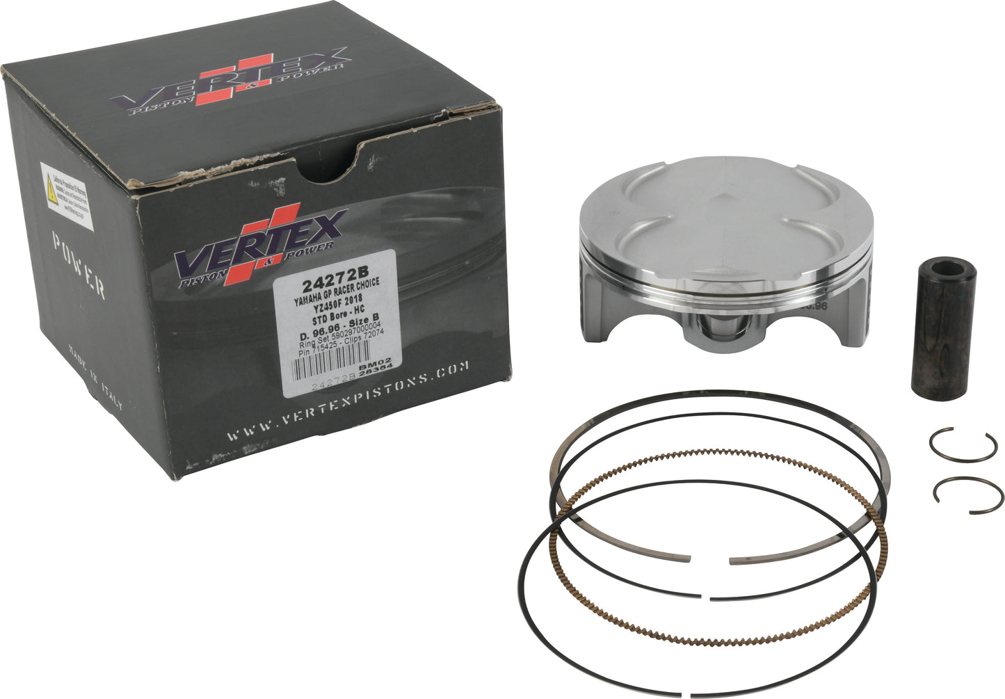 Piston Kit Gp Rc Forged 96.96/Std 13.3:1 Yam