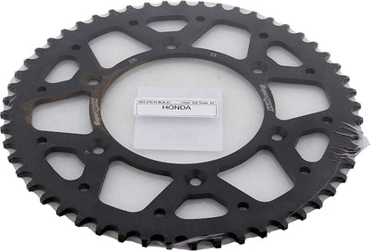 Rear Sprocket Steel 53t 520 Blk Hon