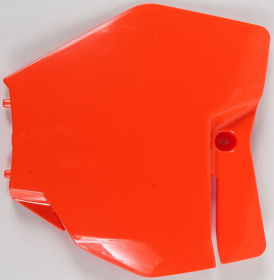 Front Number Plate Orange
