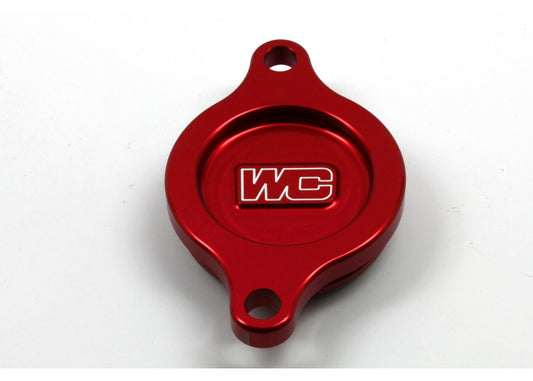 Oil Filter Cover Red Suz