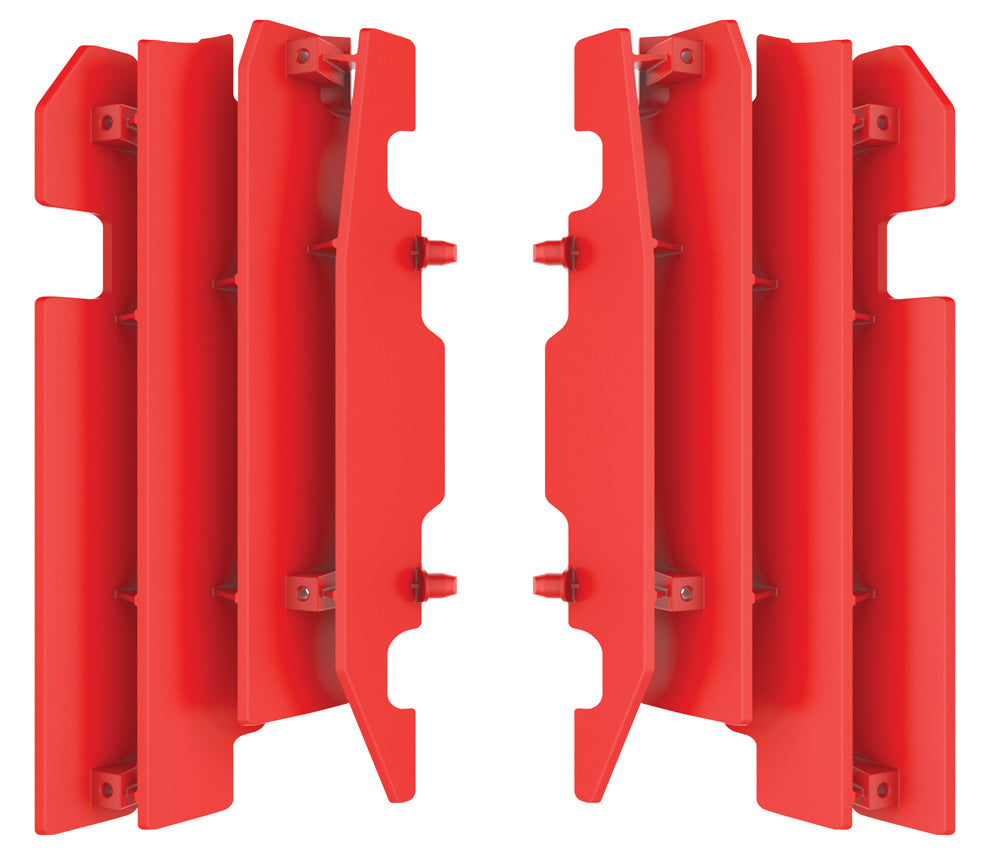 Radiator Louvers Red