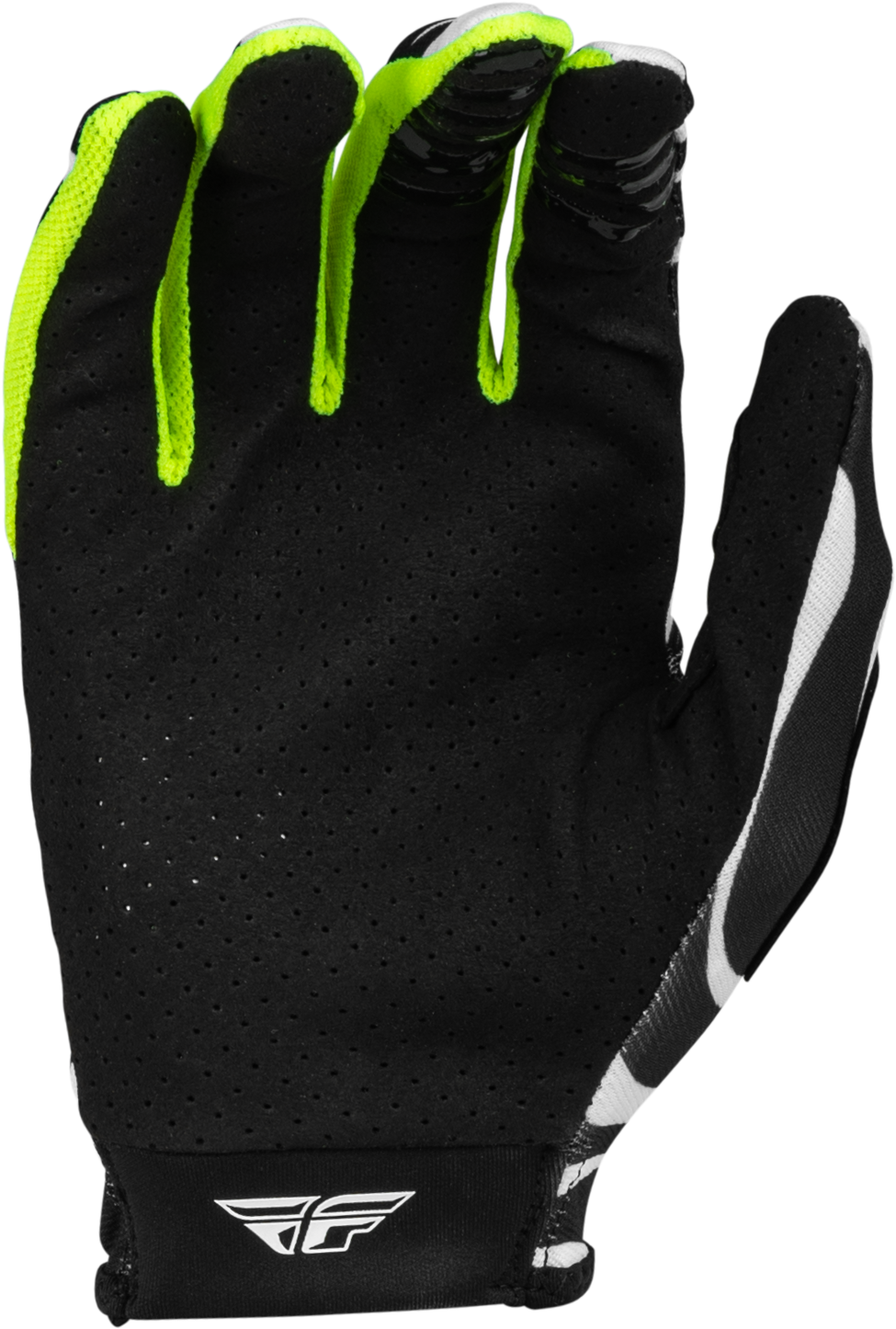 Youth Lite Uncaged Gloves Black/White/Neon Green Ys