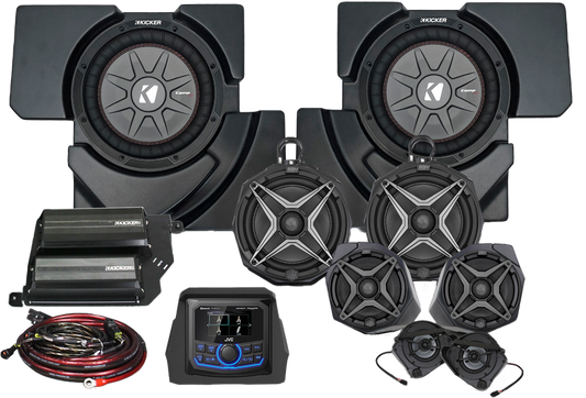 8 Speaker Plug And Play Kit With Jvc Mr1 Receiver