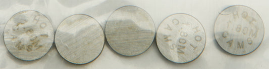 Valve Shims 9.48x1.80mm 5/Pk