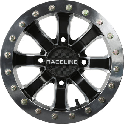 Mamba Bdlk Wheel 14x10 4/137 5+5 (0mm) Blk/Machined