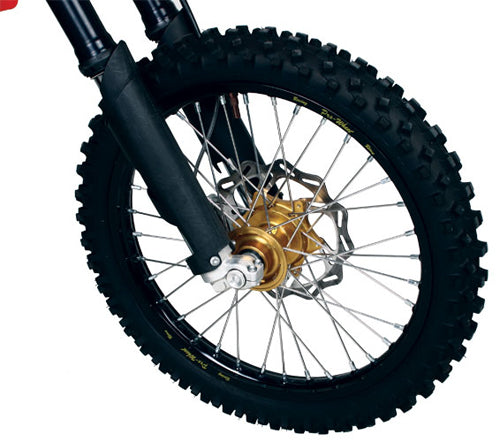 Front Wheel Red Hub Red Rim