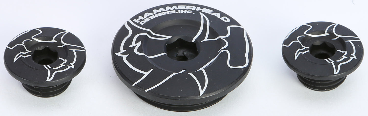 Engine Plugs Black Crf250r '04 09