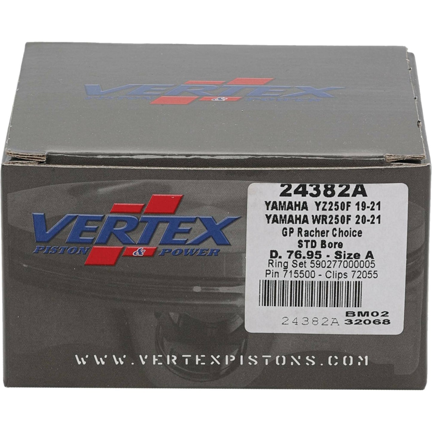 Piston Kit Gp Rc Forged 76.95/Std 13.85:1 Yam
