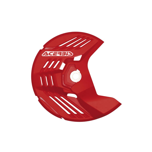 Linear Front Disc Cover Hon/Kaw/Sher/Yam Red