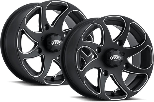 Twister Black Rt 14x7 4/110