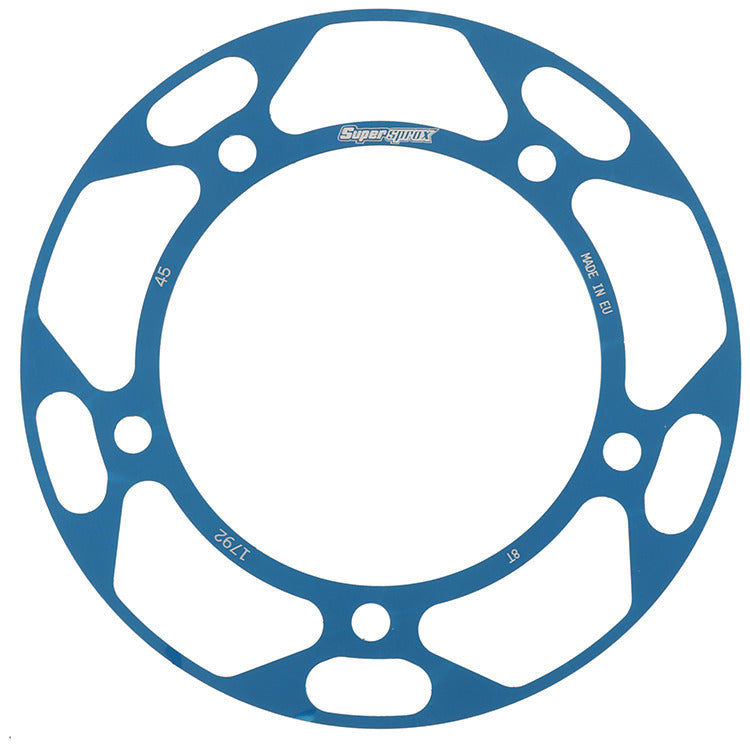 Rear Edge Sprkt Color Disk Alu 45t 525 Blu Hay/Suz/Tri