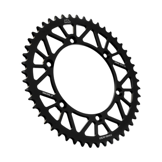 Rear Racelite Sprocket Alum 49t 520 Blk Kaw/Suz