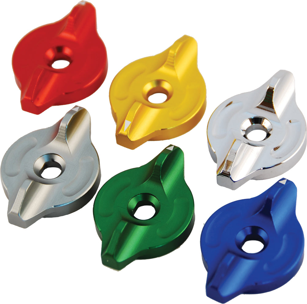 Steering Damper Dial Blue
