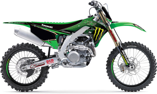 Graphic Kit 19 Monster Kaw Kxf 450