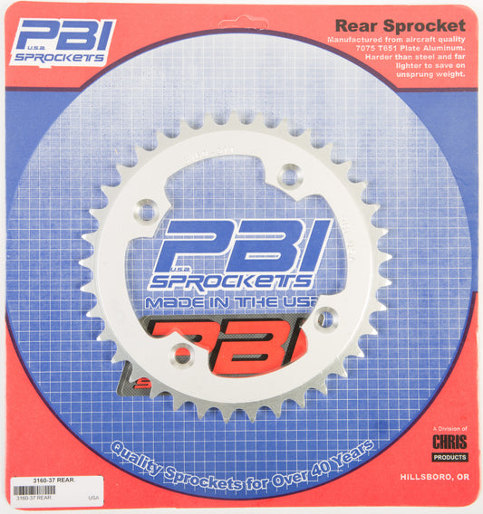 Rear Sprocket Aluminum 37t 520 Hon