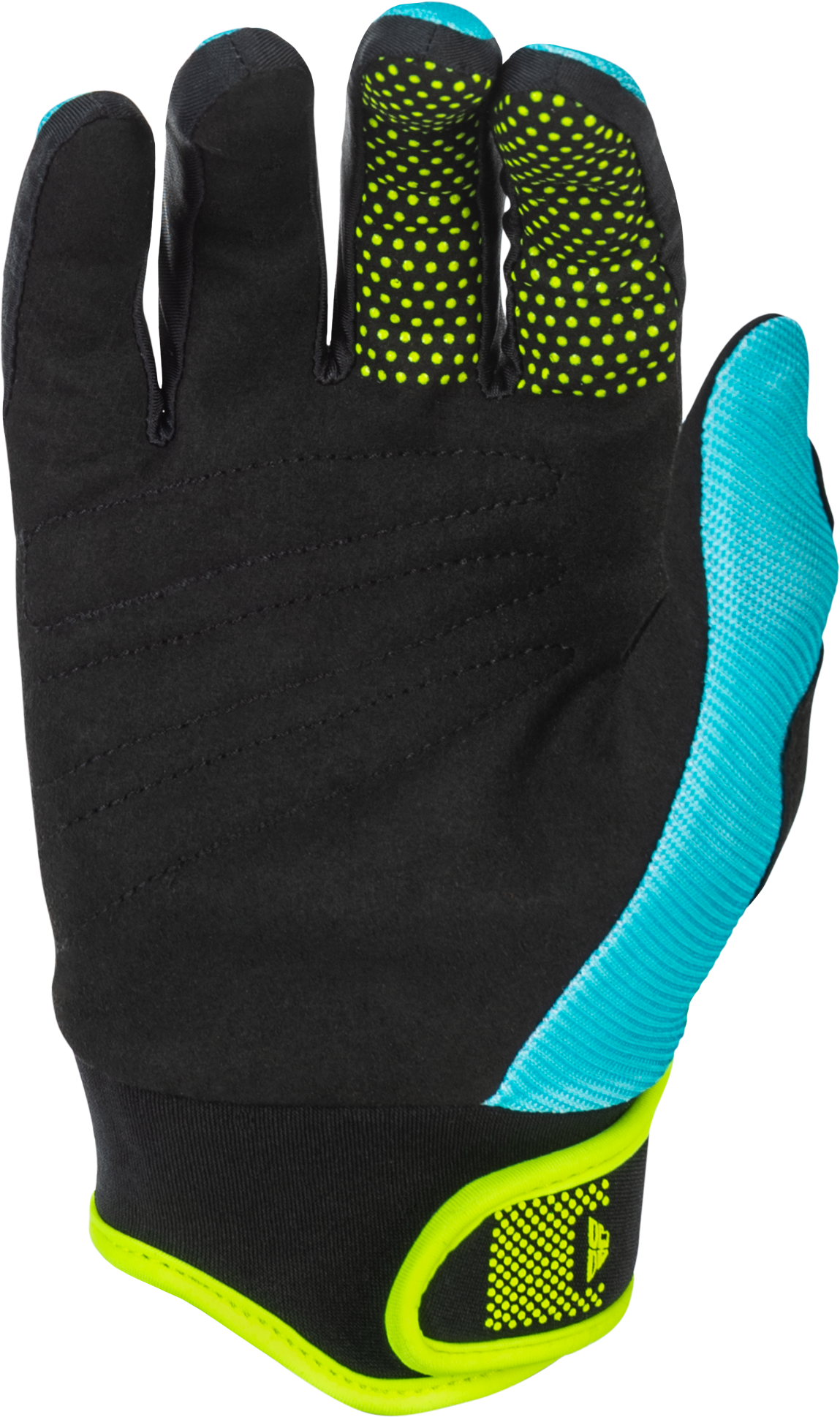 F 16 Gloves Aqua/Black/White Lg