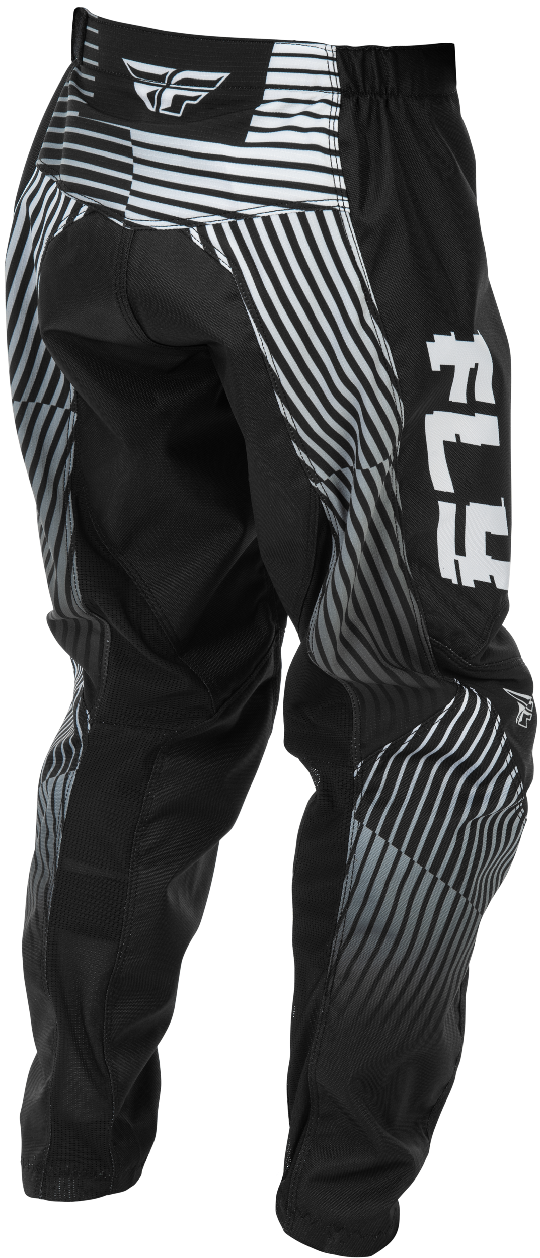 Youth F 16 Pants Black/White Sz 22