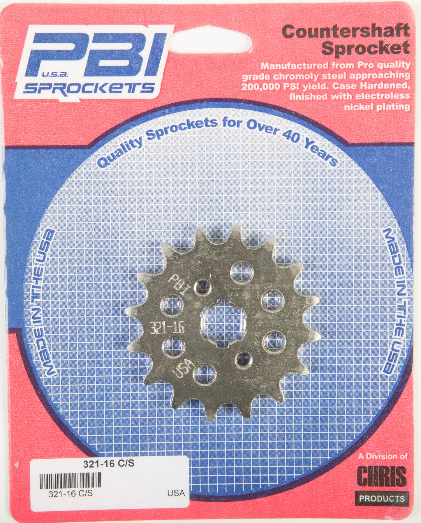 Front Cs Sprocket Steel 16t 420 Hon