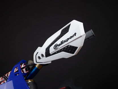 Mx Flow Handguards White/Black
