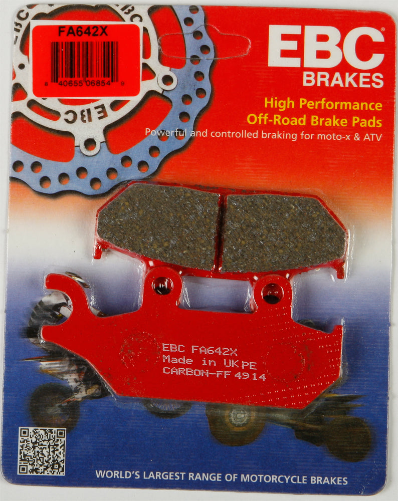 Brake Pads Fa642x Carbon X Series