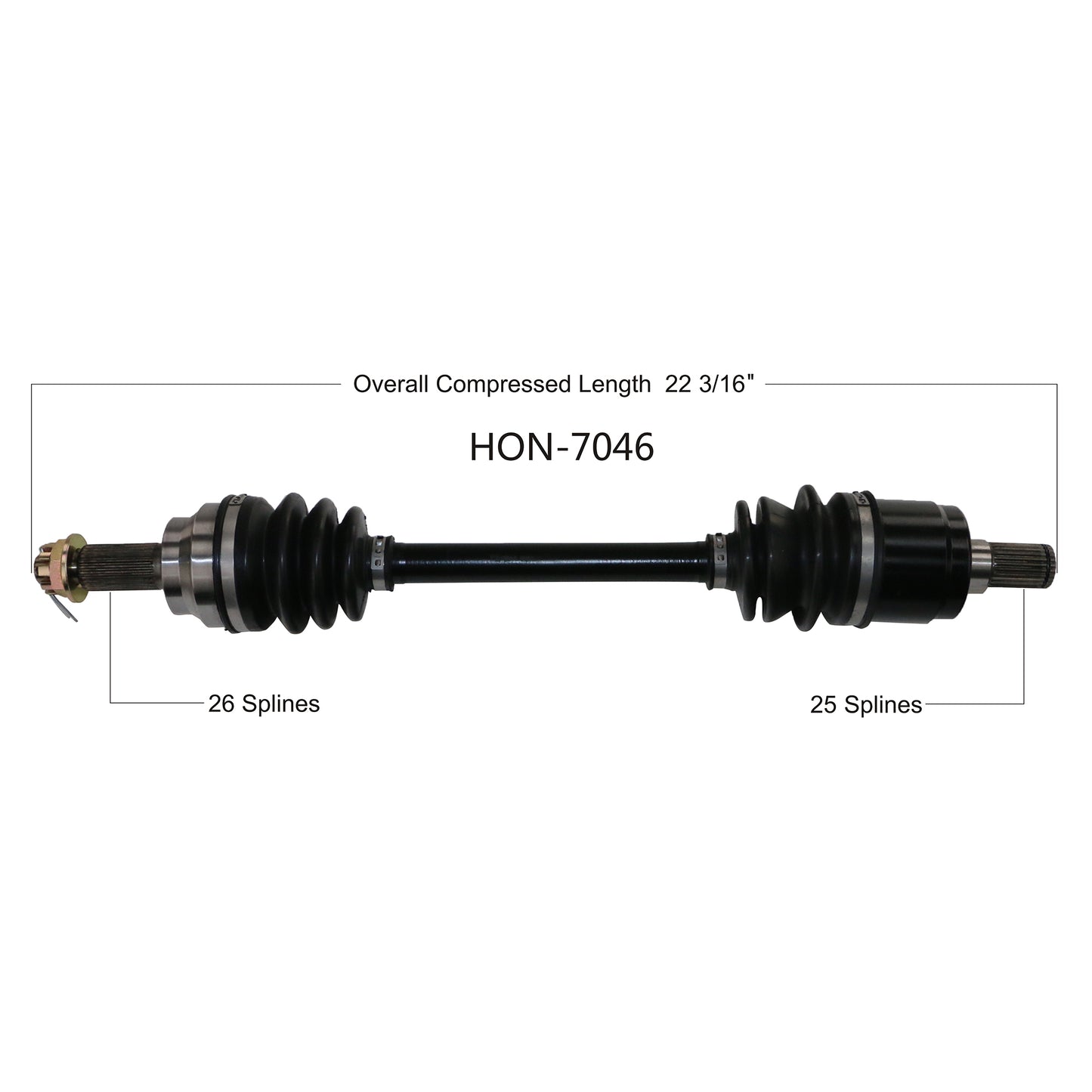 Oe 2.0 Axle Rear