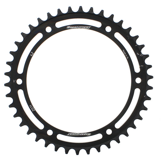 Rear Sprocket Steel 42t 530 Blk Tri