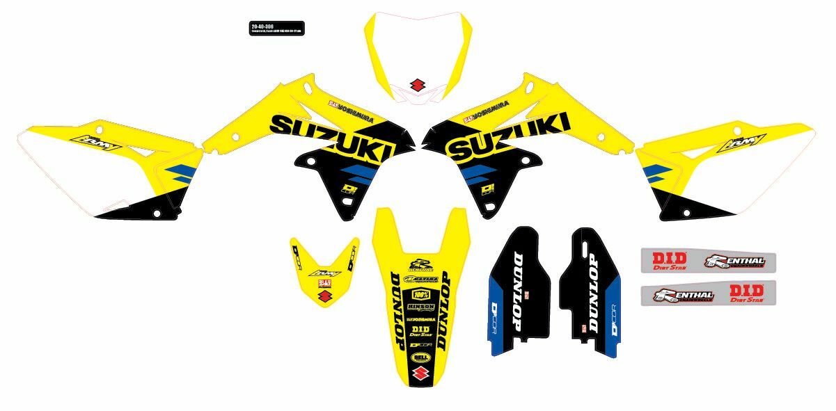 Comp Kit Suzuki Army White Bg