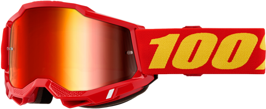 Accuri 2 Goggle Red Mirror Red Lens