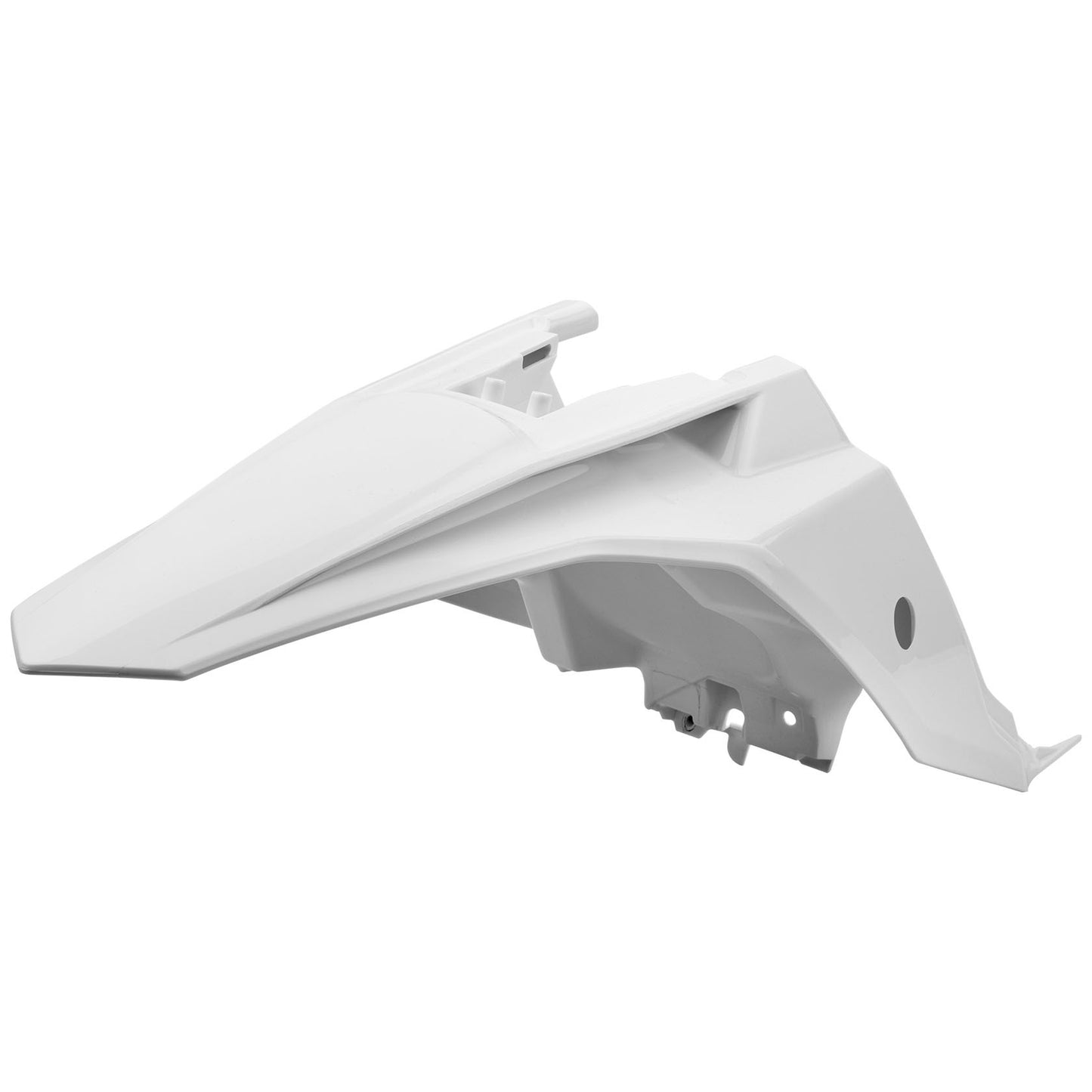 Side Number Plate White