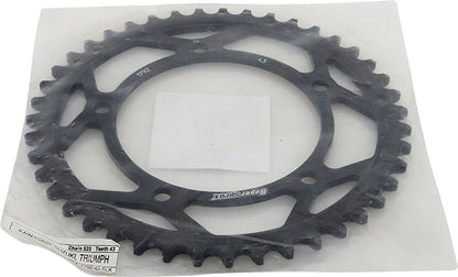 Rear Sprocket Steel 43t 525 Blk Suz/Tri