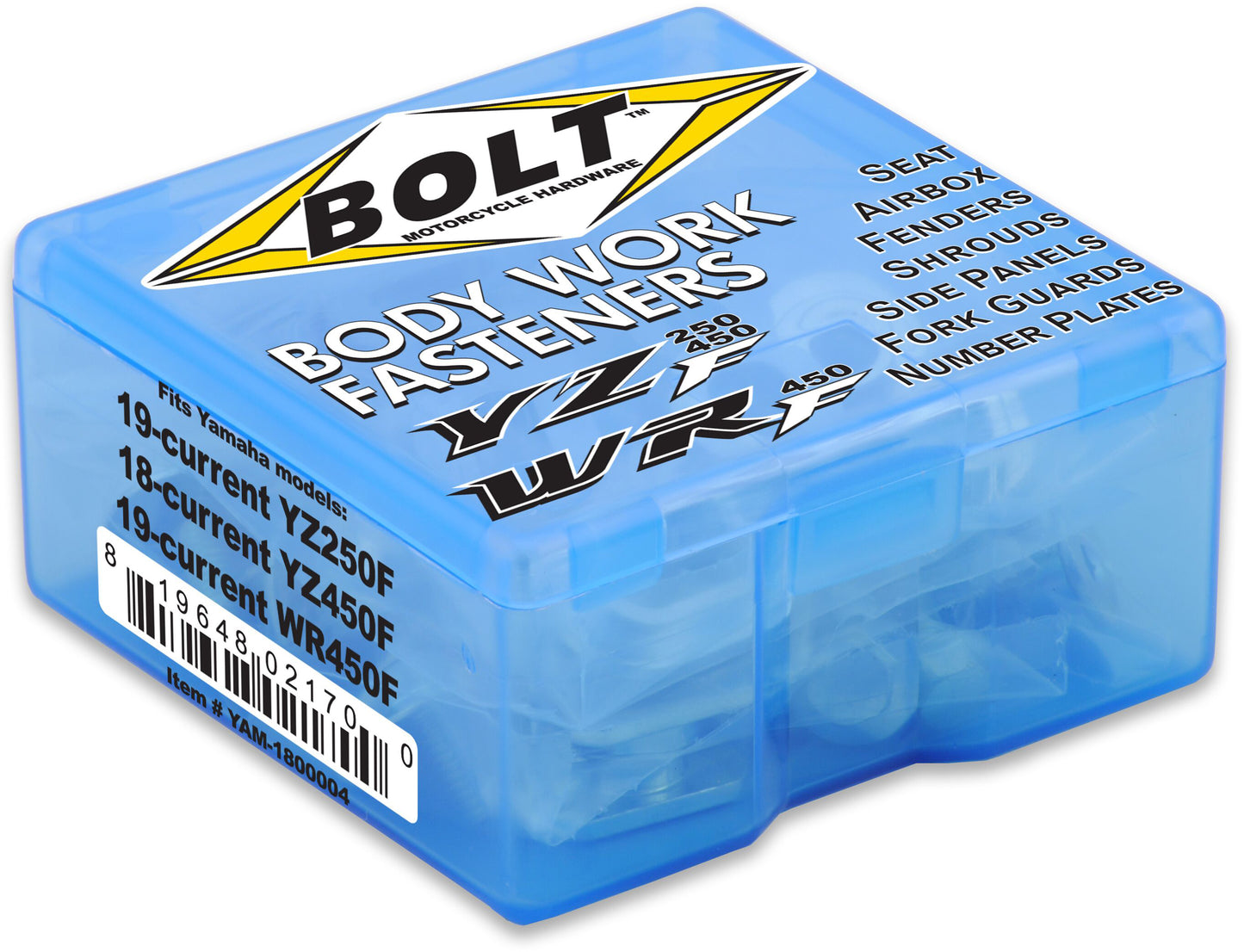 Full Plastic Fastener Kit Yam