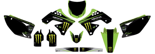 Monster Energy Kxf 250 '09 12 Complete Graphic Kit