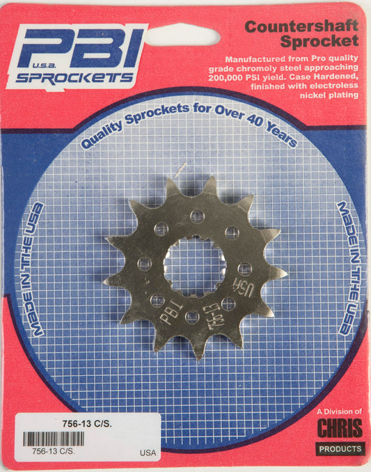 Front Cs Sprocket Steel 13t 520 Kaw/Suz/Yam