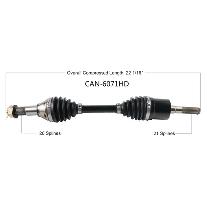 Hd 2.0 Axle Front Right