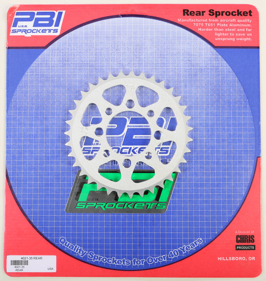 Rear Sprocket Aluminum 35t 420 Kaw/Suz