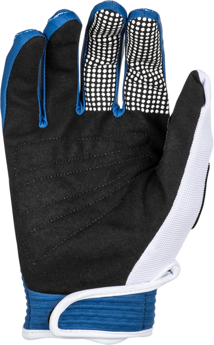 Youth F 16 Gloves Dark Blue/White Ym