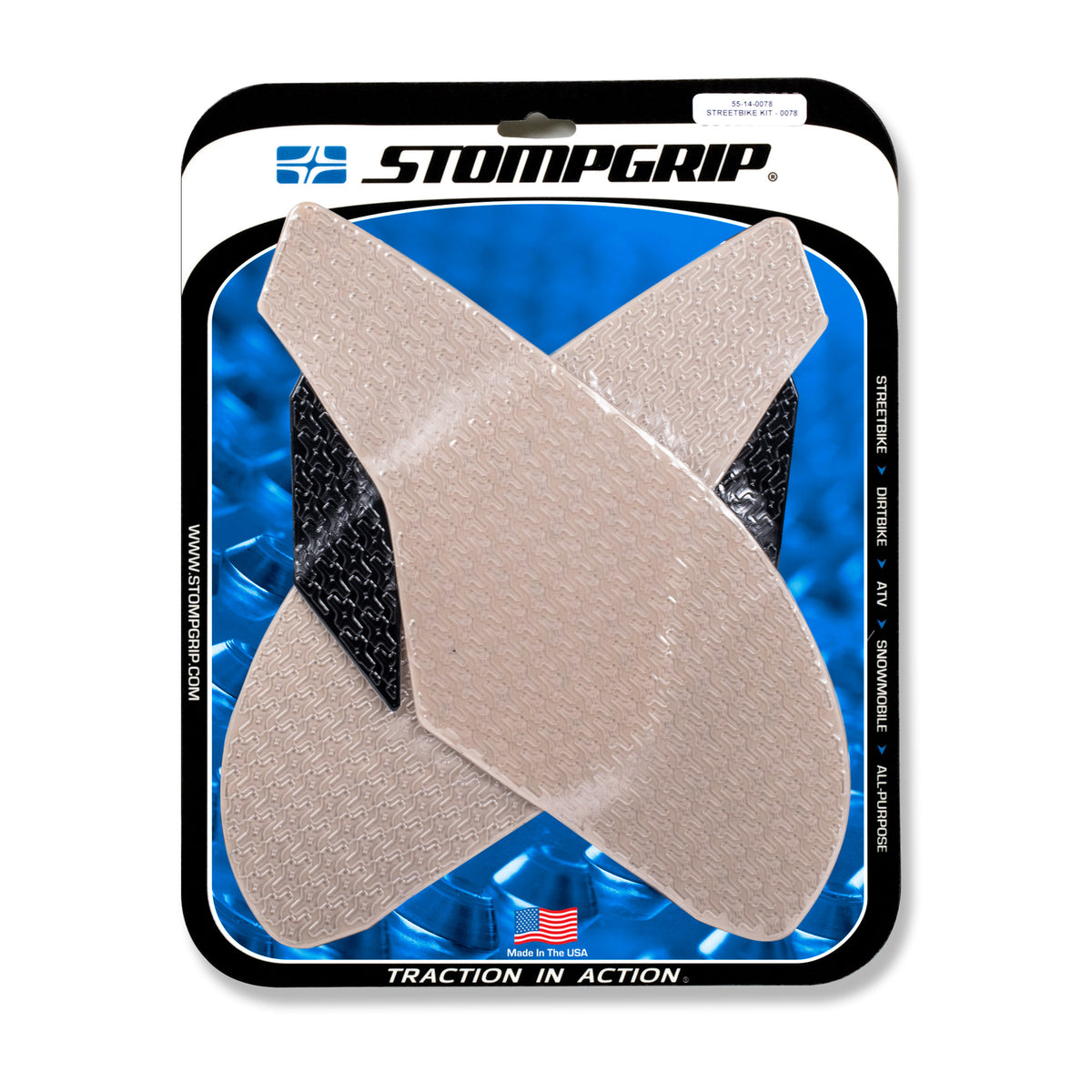 Tank Pad Kit Icon Clear/Black