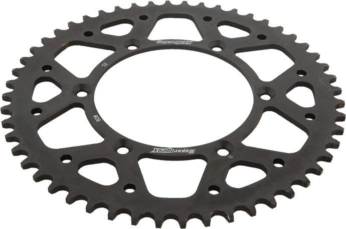 Rear Sprocket Steel 52t 520 Blk Kaw/Suz