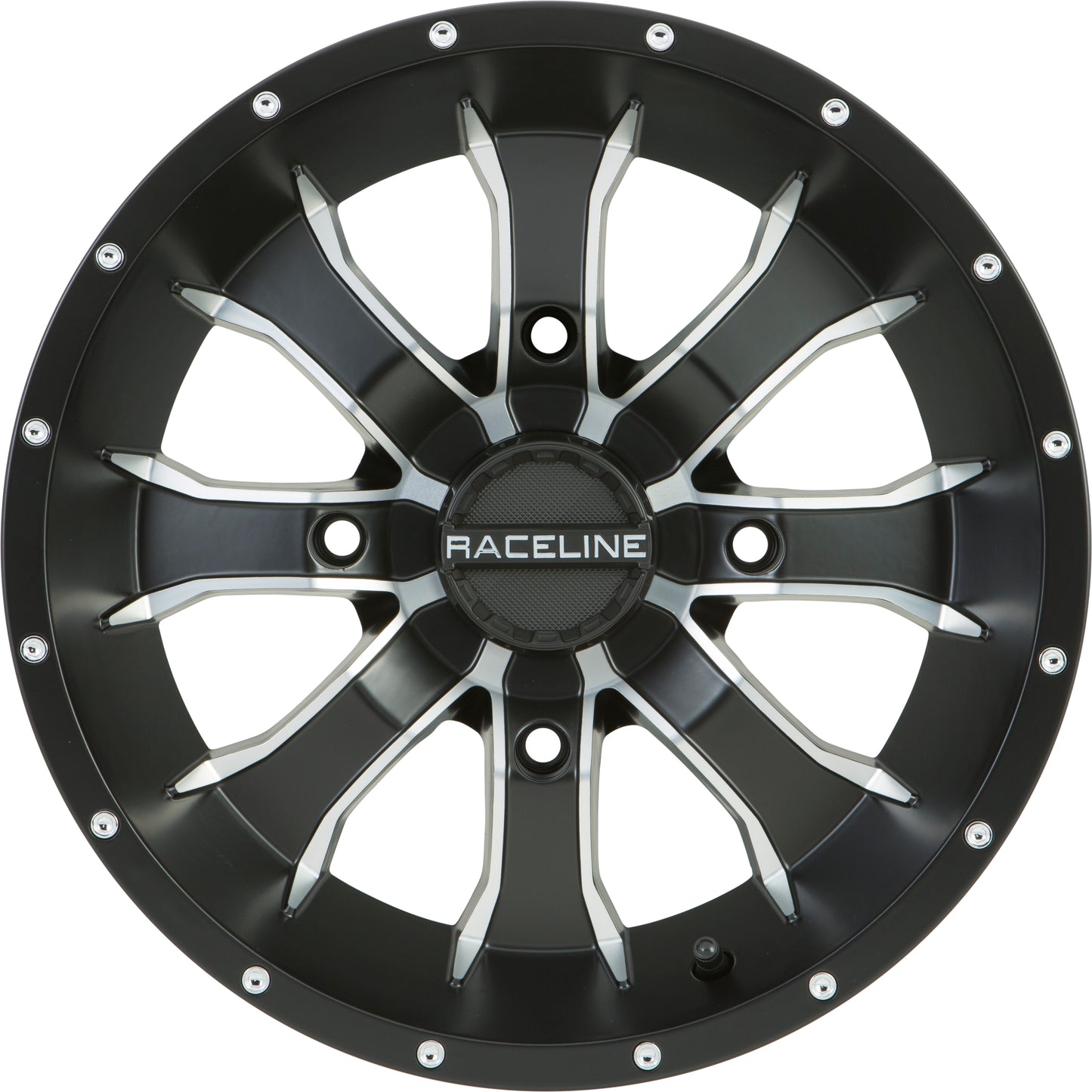 Mamba Wheel 15x7 4/156 4+3 (+5mm) Blk/Machined