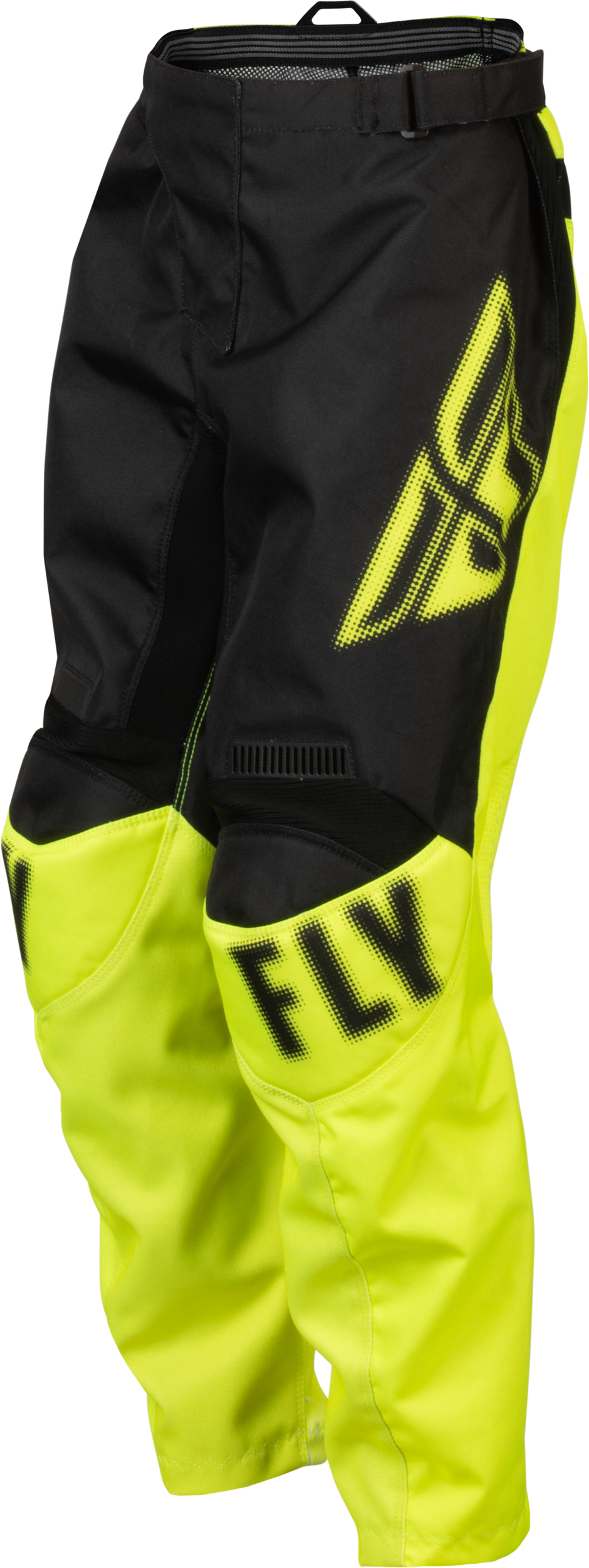 Youth F 16 Pants Black/Hi Vis Sz 24