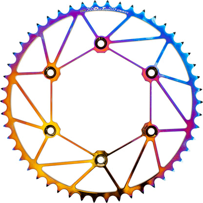 Rear Sprocket Chromoly Stl/Zir 50t 520 Chromatic Ktm/Husq