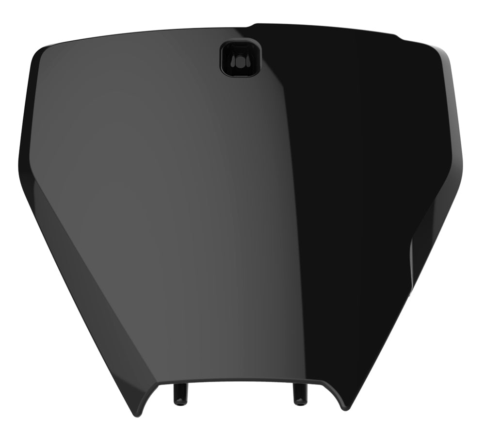 Front Number Plate Black