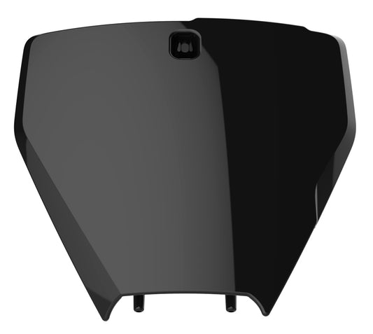Front Number Plate Black