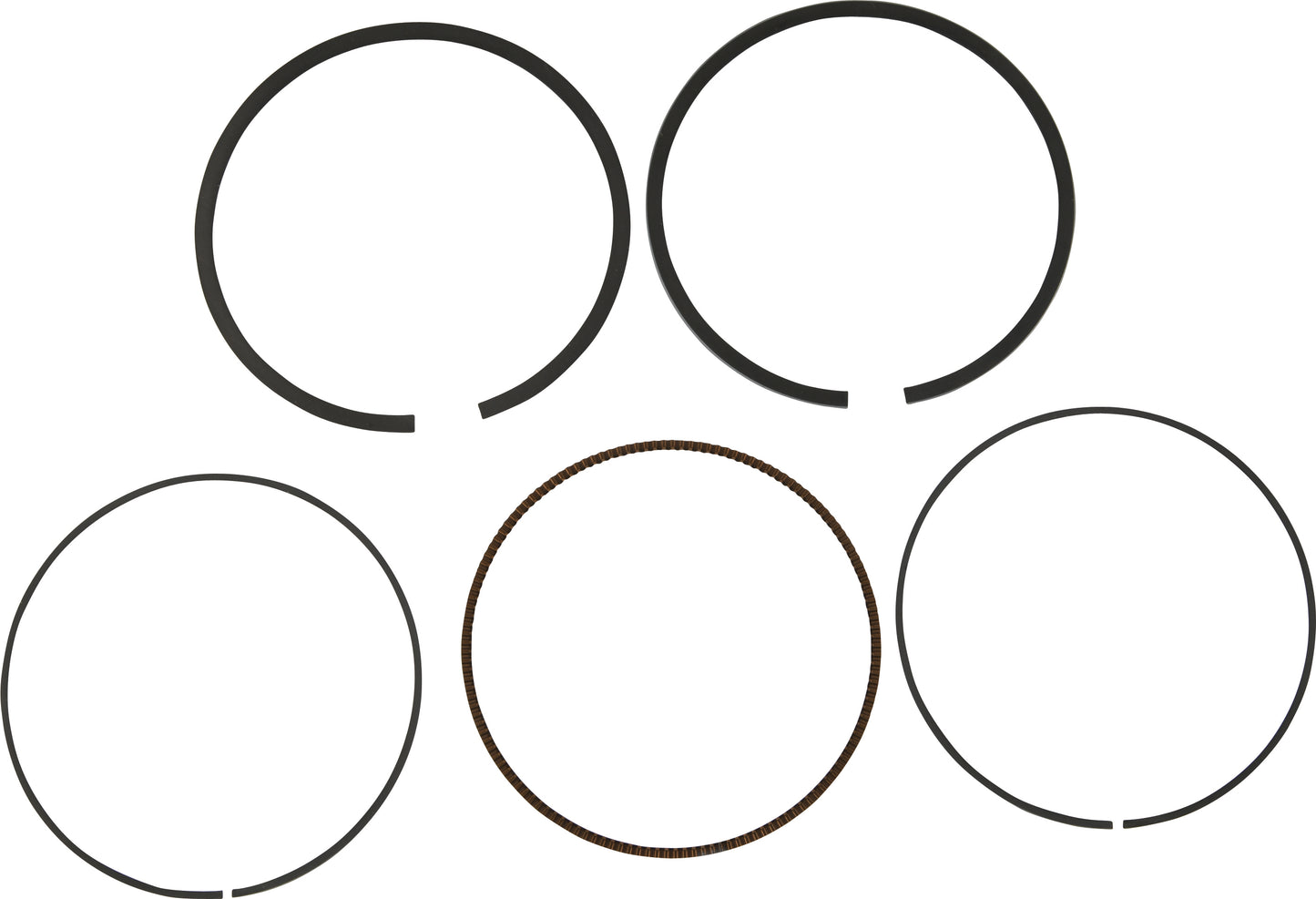 Piston Rings 86.97mm Hon For Vertex Pistons Only
