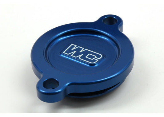 Oil Filter Cover Blue Kaw